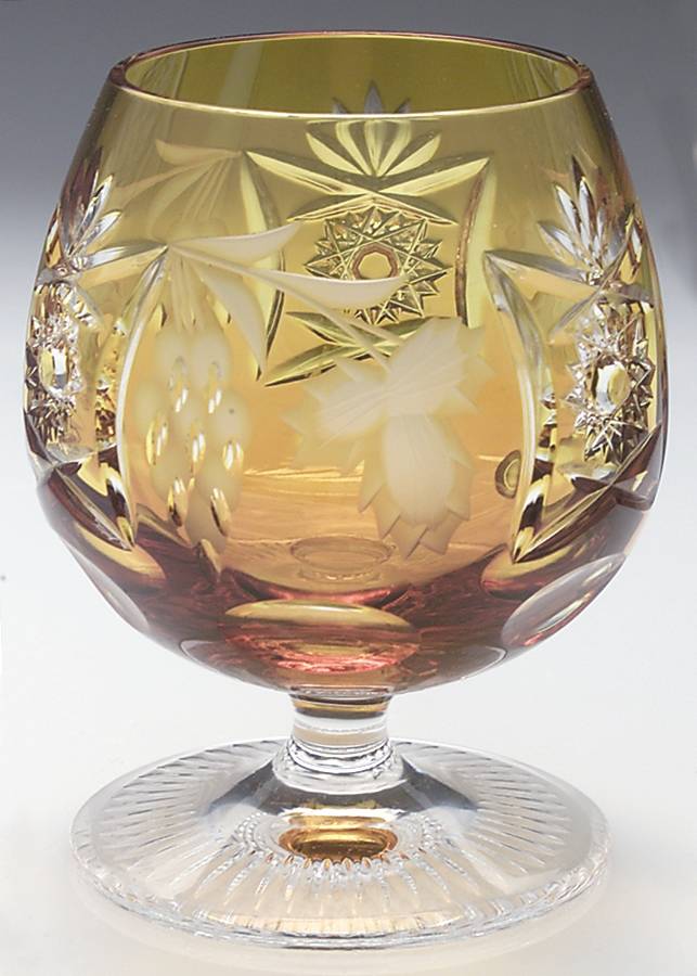 Traube Amber Large Brandy Glass by Nachtmann-1