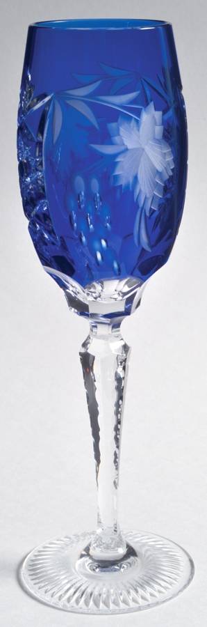 Traube Cobalt Blue Tall Champagne by Nachtmann-1