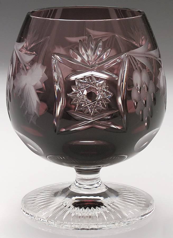 Traube Amethyst Large Brandy Glass by Nachtmann-1