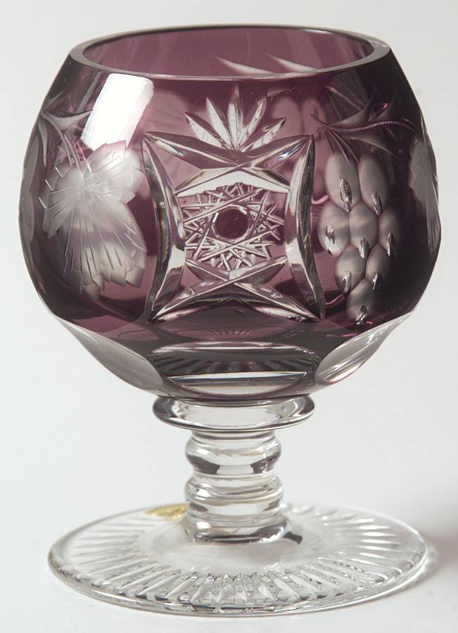 Traube Amethyst Brandy Glass by Nachtmann-1