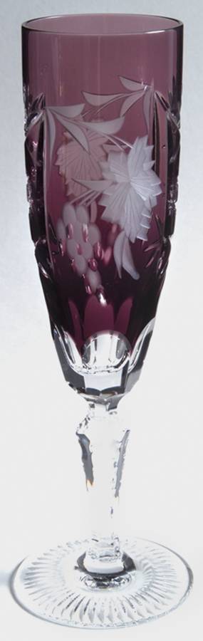 Traube Amethyst Fluted Champagne by Nachtmann-1