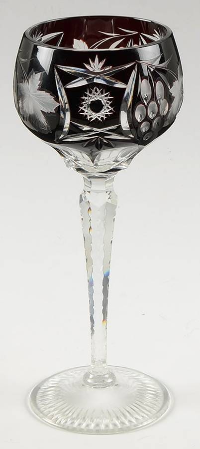 Traube Black Tall Hock Wine by Nachtmann-1