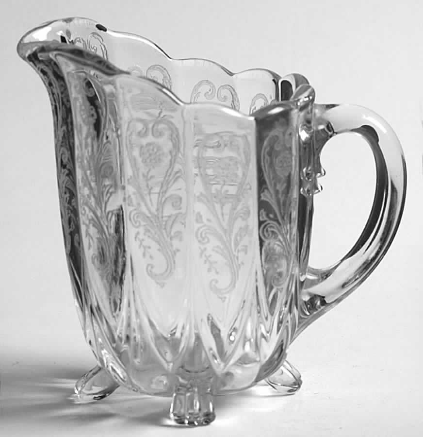 Canterbury-Clear Creamer by New Martinsville-1