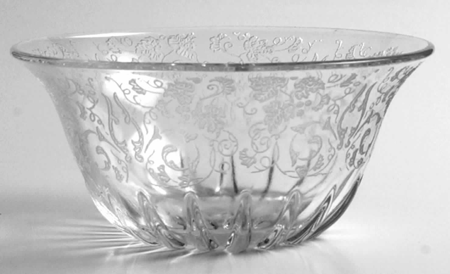 Florentine Mayonnaise Bowl, Bowl Only by New Martinsville-1
