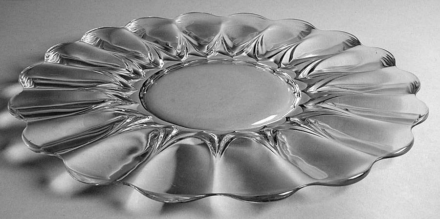 Janice-Clear 13" Rectangular Sandwich Tray by New Martinsville-1