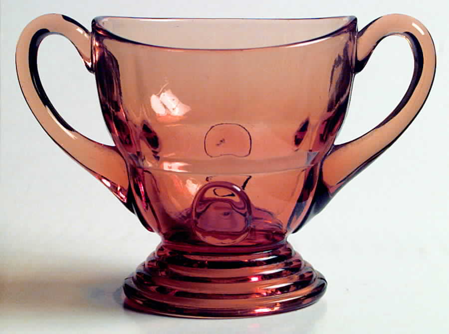 Moondrops-Amber Mini Open Sugar by New Martinsville-1