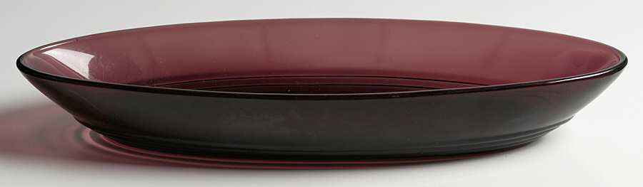 Moondrops-Amethyst 11" Oval Celery by New Martinsville-1