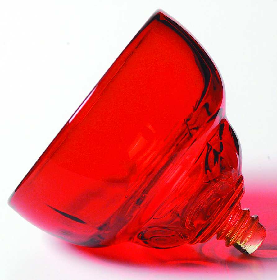 Moondrops-Ruby Crystal Bowl for Metal Stem Liquor Cocktail by New Martinsville-1