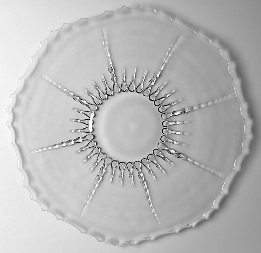 Radiance Clear 17" Torte Plate by New Martinsville-1