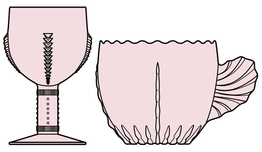 Radiance Pink Punch Cup by New Martinsville-1