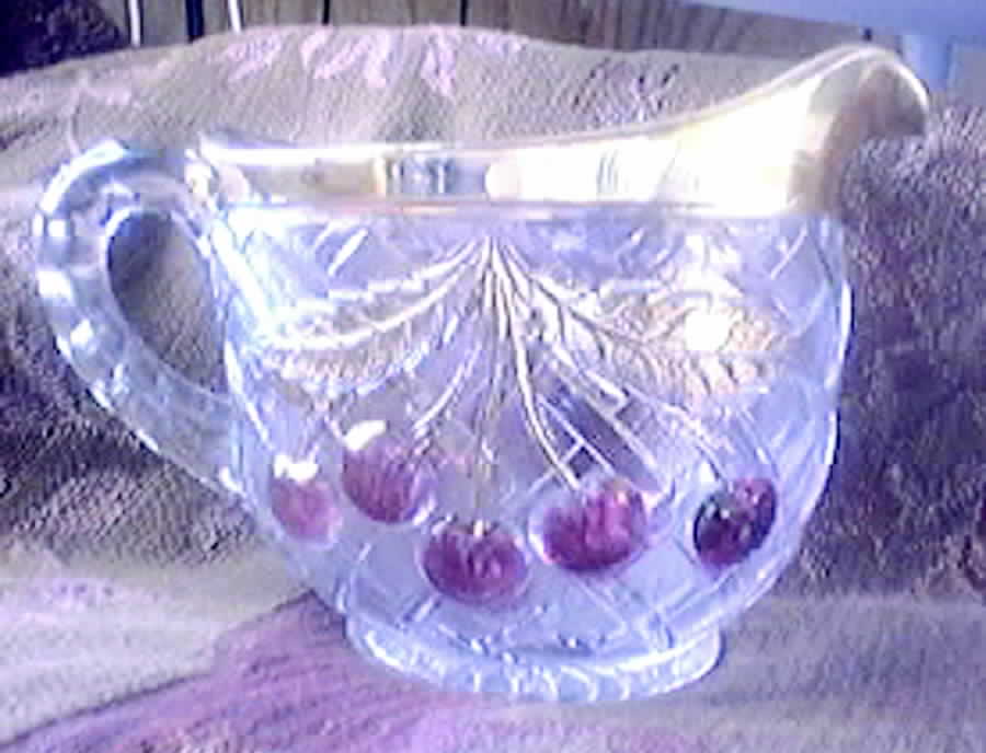 Cherry Lattice Creamer by Northwood-1