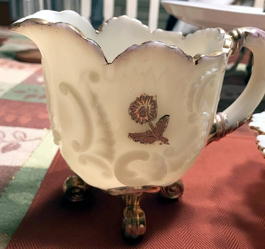 Louis XV-Custard Creamer by Northwood-1