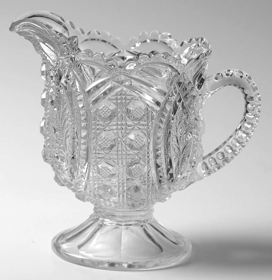 Floral Oval Creamer by New Martinsville-1
