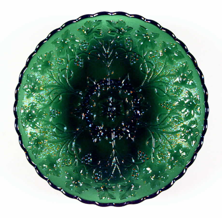 Grape Frieze-Green Bon Bon by Northwood-1