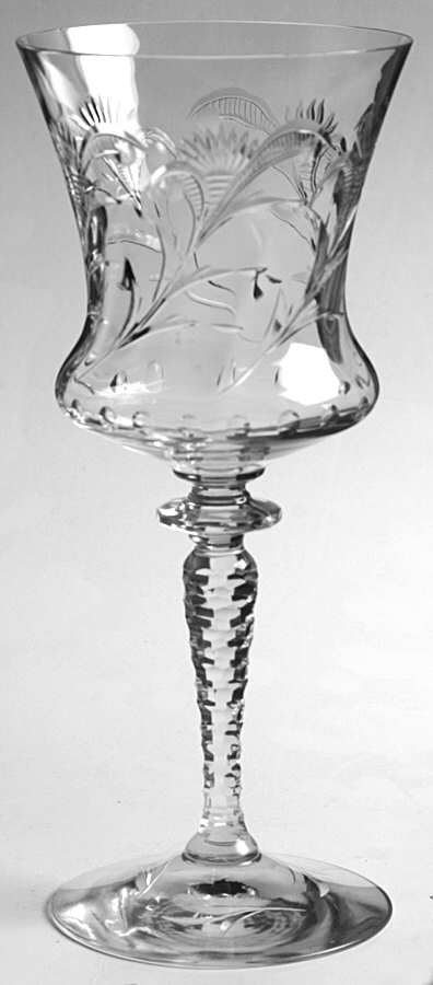 Doyle Water Goblet by Newton Crystal Co.-1