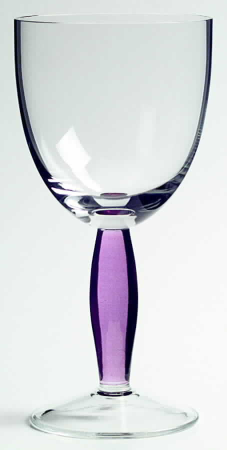 Colorwave Purple Water Goblet by Noritake-1
