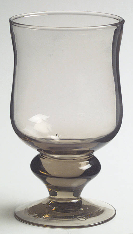 Solid Colors-Honey Water Goblet by Nancy Calhoun-1