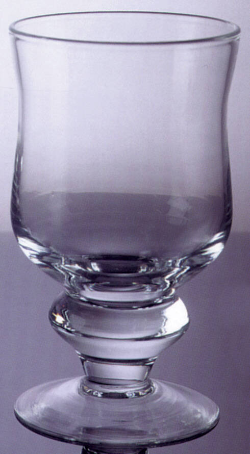 Solid Colors-Clear Water Goblet by Nancy Calhoun-1