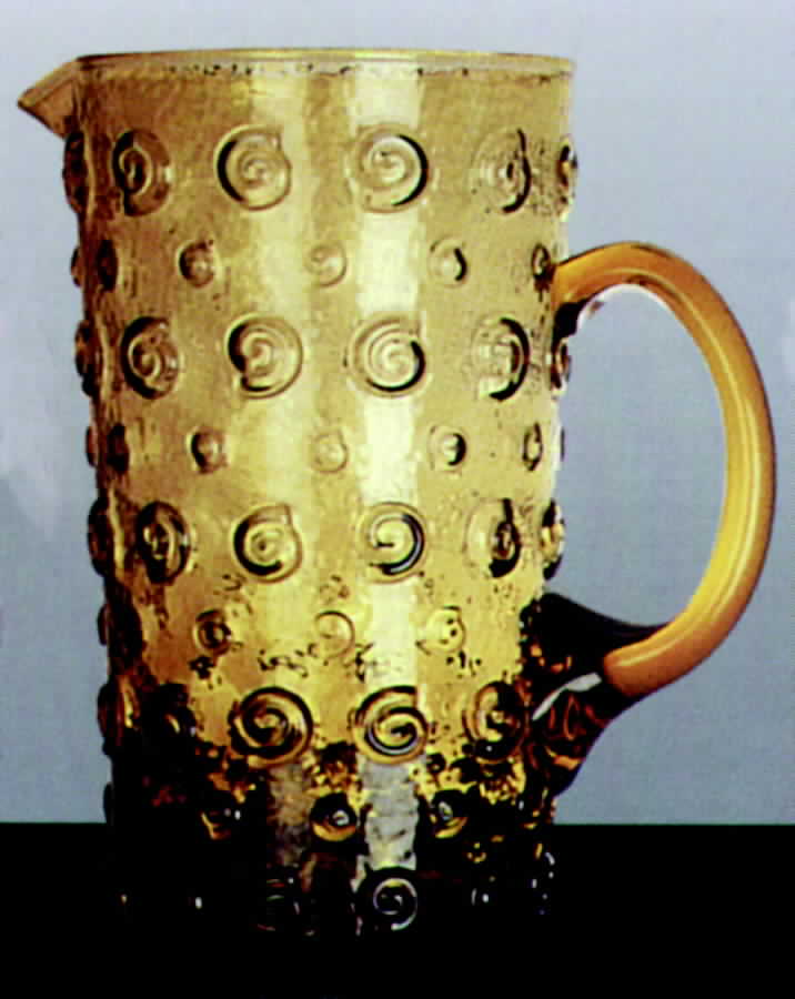 Nautilus-Amber 80 Oz Pitcher by Nancy Calhoun-1