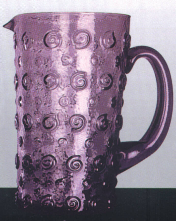 Nautilus-Plum 80 Oz Pitcher by Nancy Calhoun-1