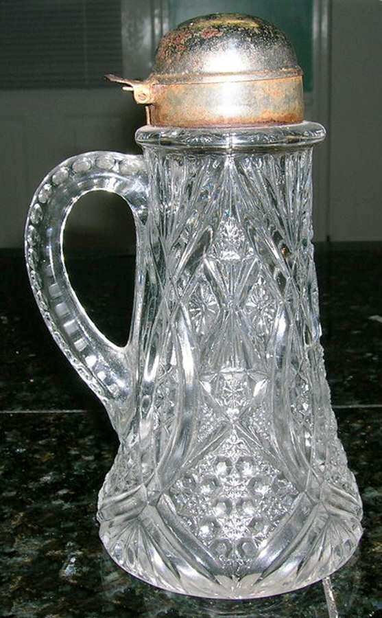 Rexford Syrup & Metal Lid by New Martinsville-1