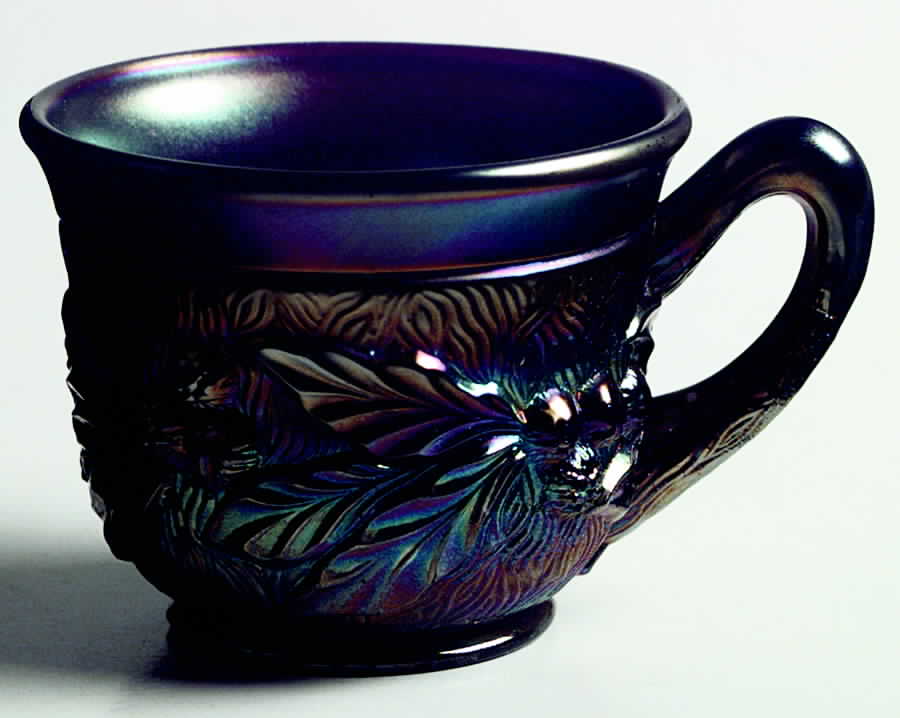Acorn Burrs-Amethyst Punch Cup by Northwood-1