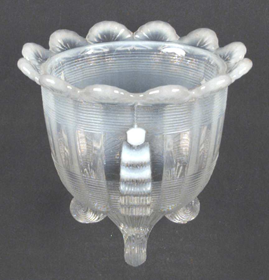 Klondyke-White Opalescent Open Sugar by Northwood-1