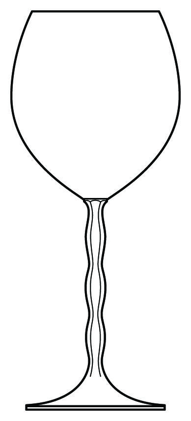 Flamenco Water Goblet by Nachtmann-1