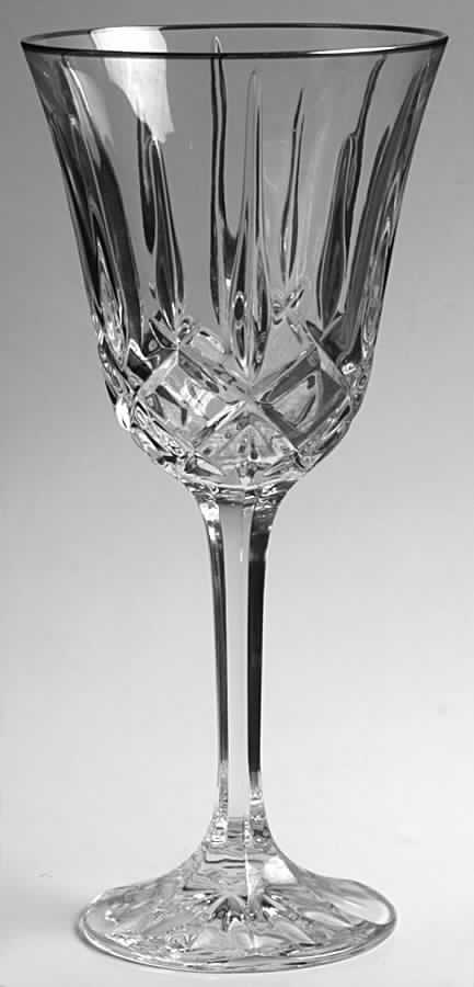 Rockford Platinum Water Goblet by Noritake-1