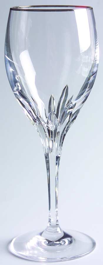 Turning Point Platinum Wine Glass by Noritake-1
