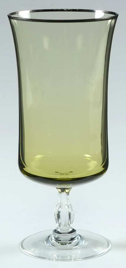 Rainbow Pale Green (Platinum Trim) Iced Tea by Noritake-1