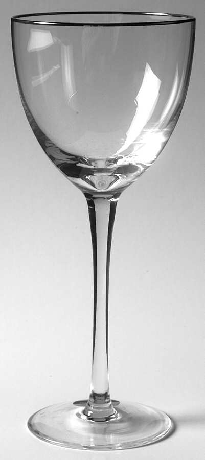 Palais Platinum Wine Glass by Noritake-1