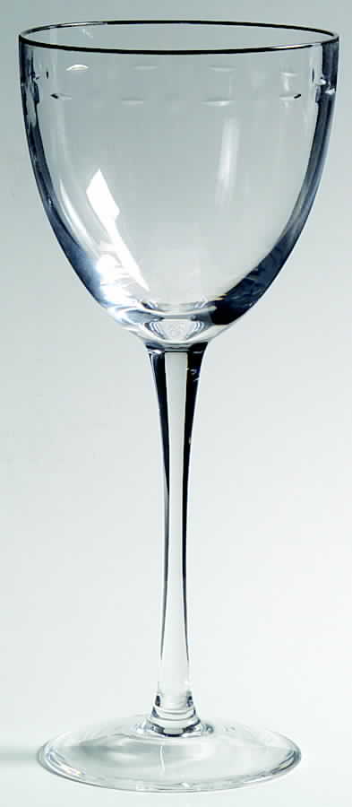 Palais Silk Platinum Water Goblet by Noritake-1