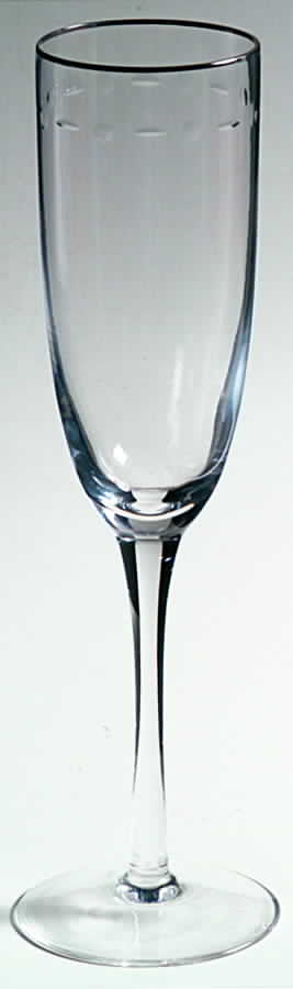 Palais Silk Platinum Fluted Champagne by Noritake-1