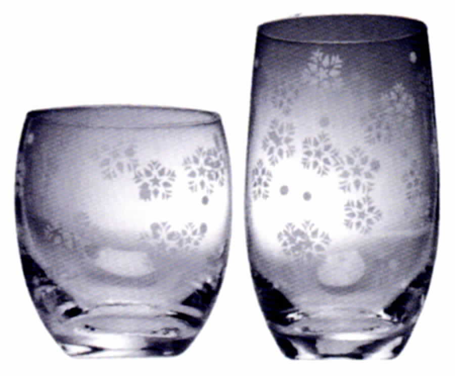 Glitter + Snow Highball Glass by Noritake-1