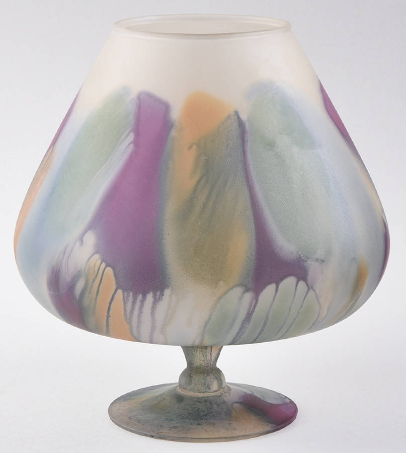 Rueven Oversize Vase Brandy Shape by Nouveau Art Glass -1