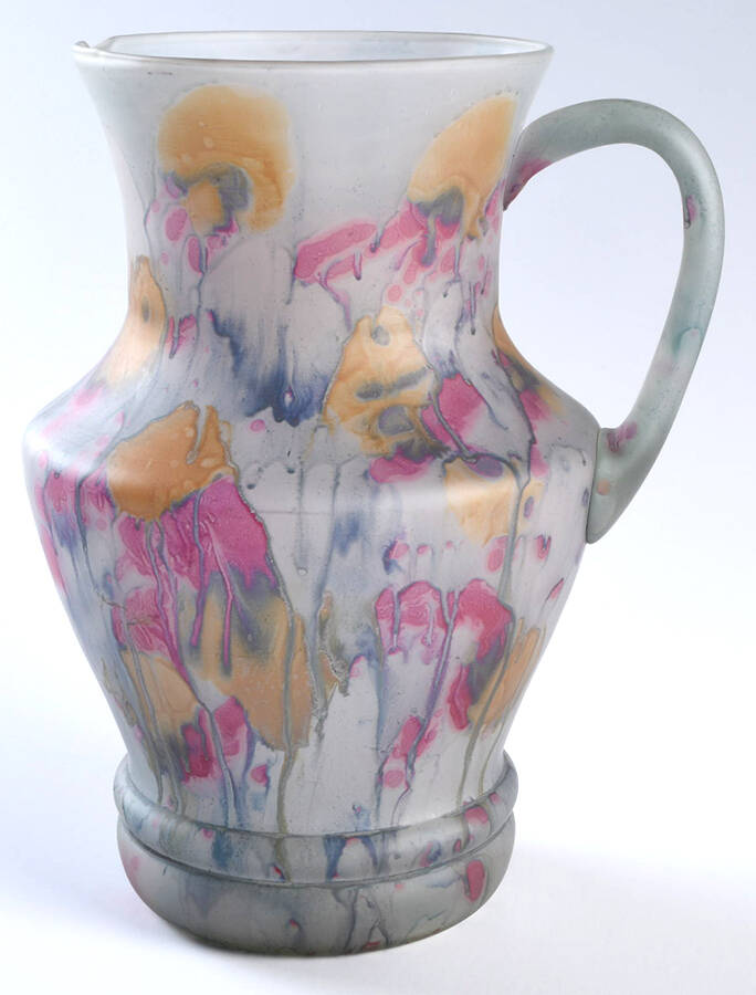 Rueven Pitcher by Nouveau Art Glass -1