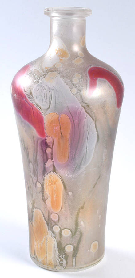 Rueven Decanter No Stopper by Nouveau Art Glass -1