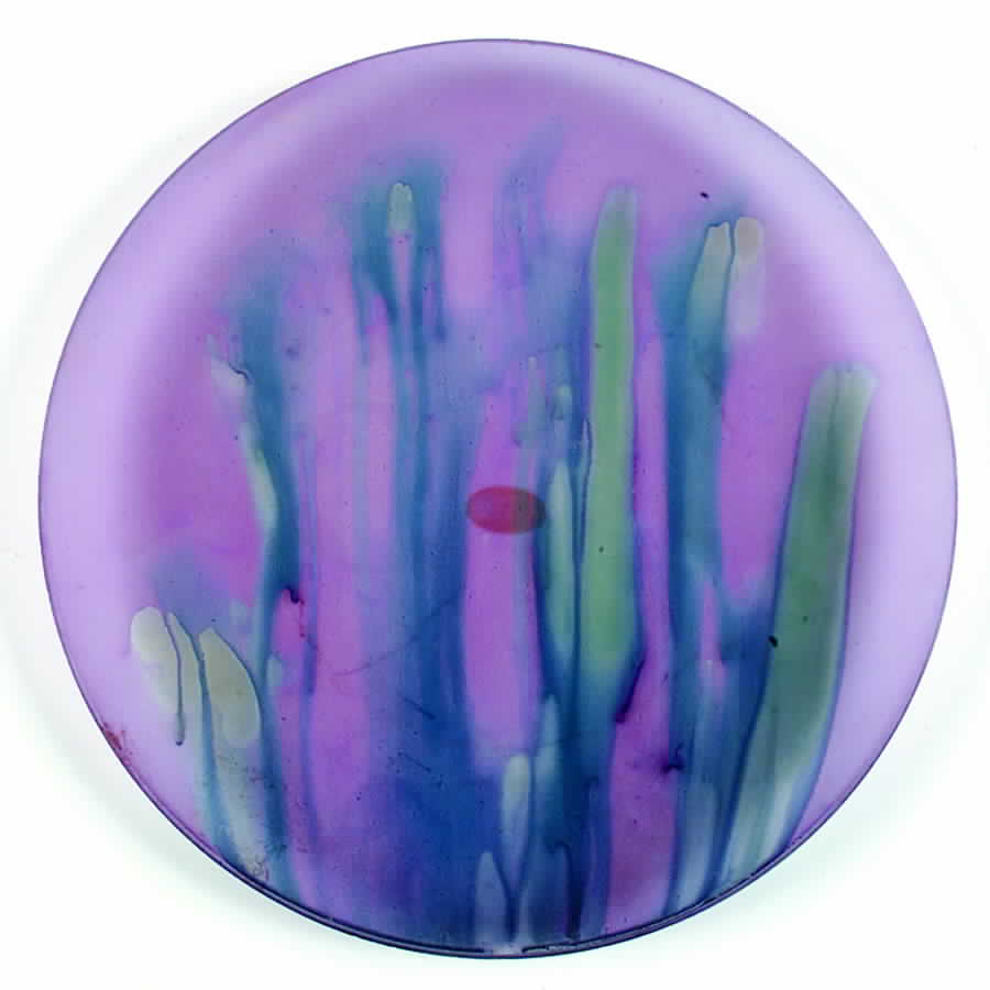 Rueven Sandwich Plate by Nouveau Art Glass -1