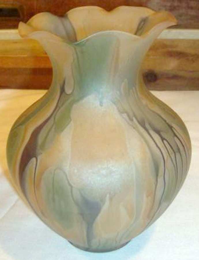 Rueven Bud Vase by Nouveau Art Glass -1