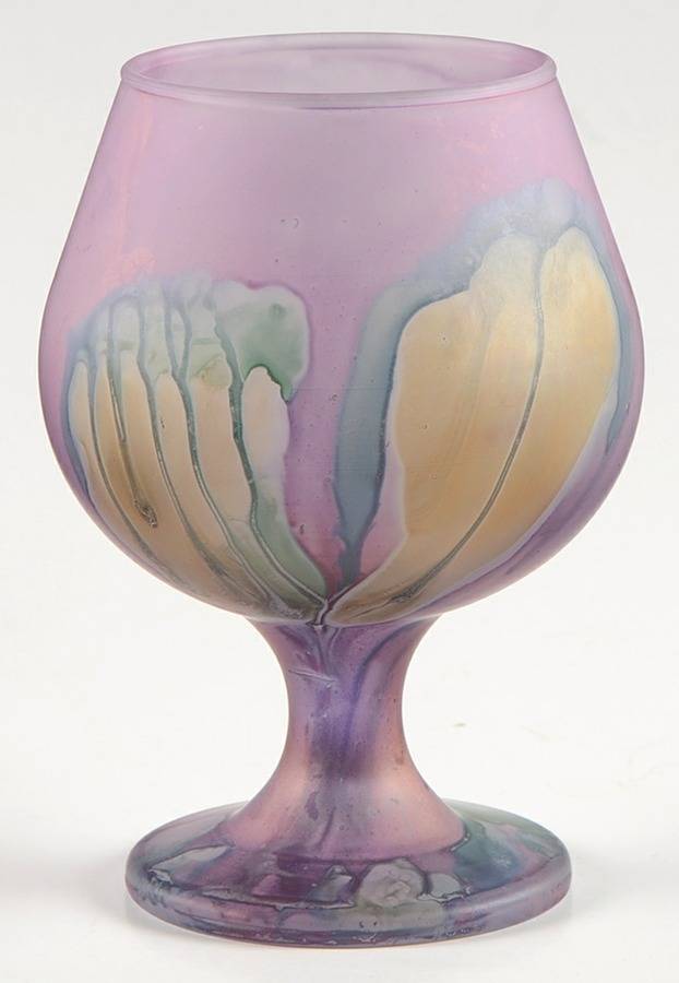 Rueven 8 Oz Brandy Glass by Nouveau Art Glass -1