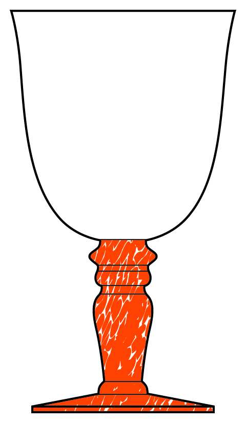 Sanibel-Sand (Amber) Water Goblet by Noritake-1