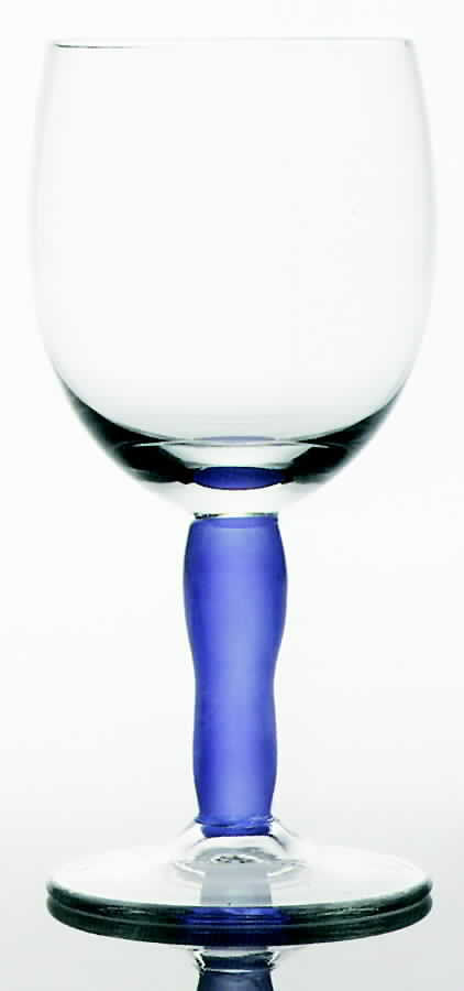 Impulse-Blue Water Goblet by Noritake-1