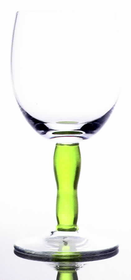 Impulse-Green Water Goblet by Noritake-1