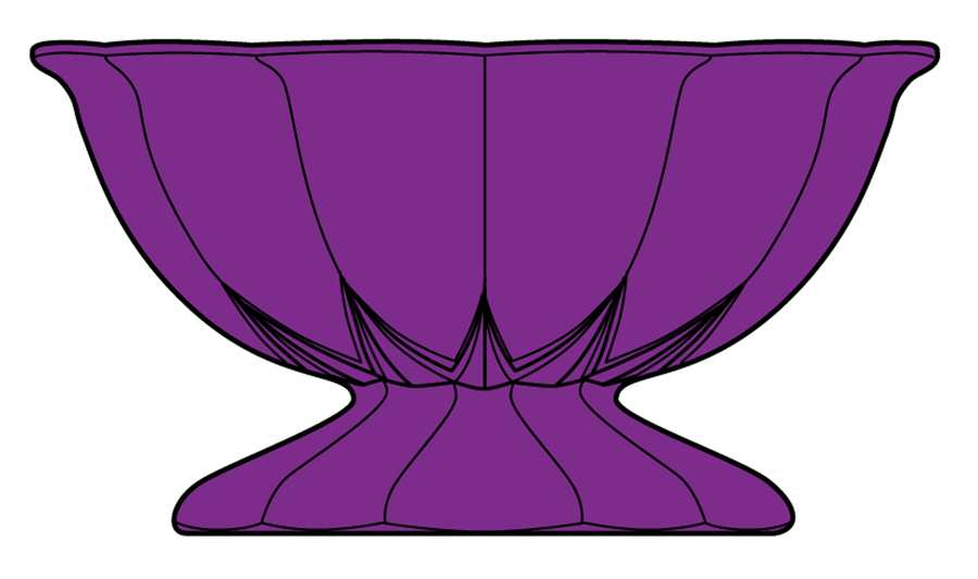 Janice-Amethyst Champagne/Tall Sherbet by New Martinsville-1