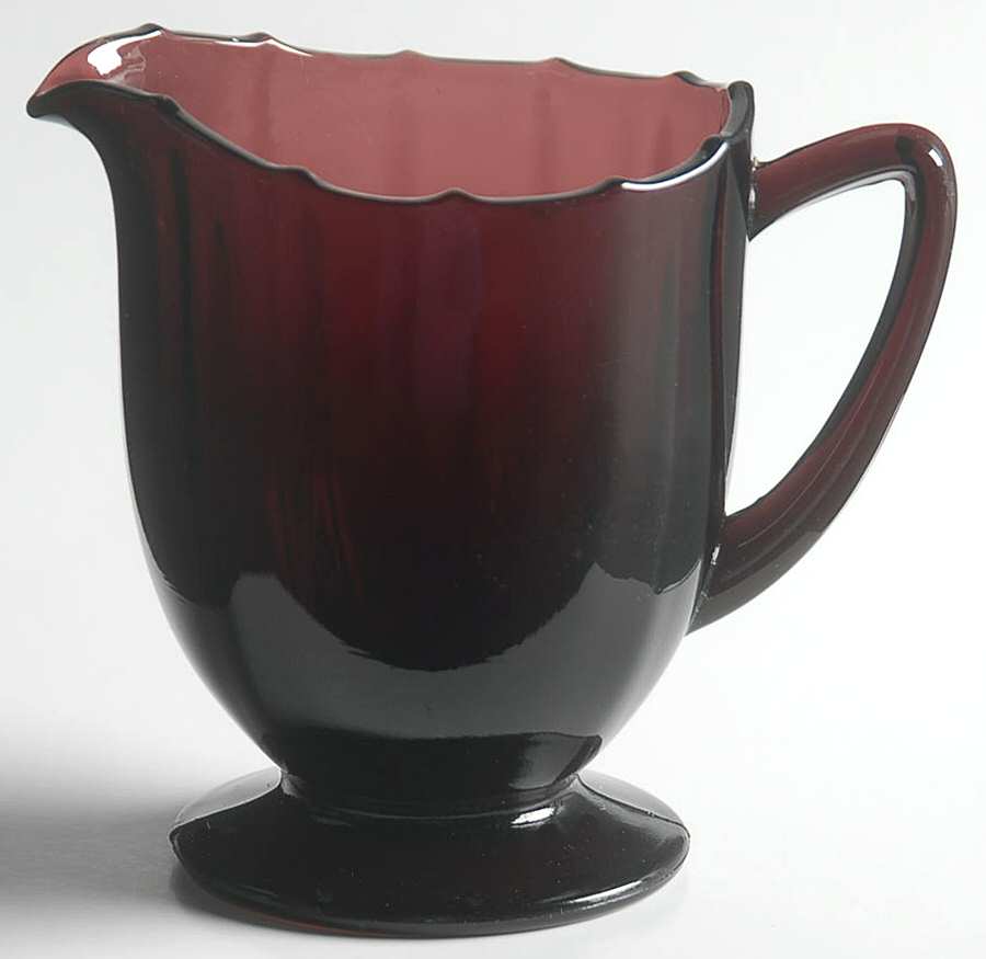34-Amethyst Creamer by New Martinsville-1