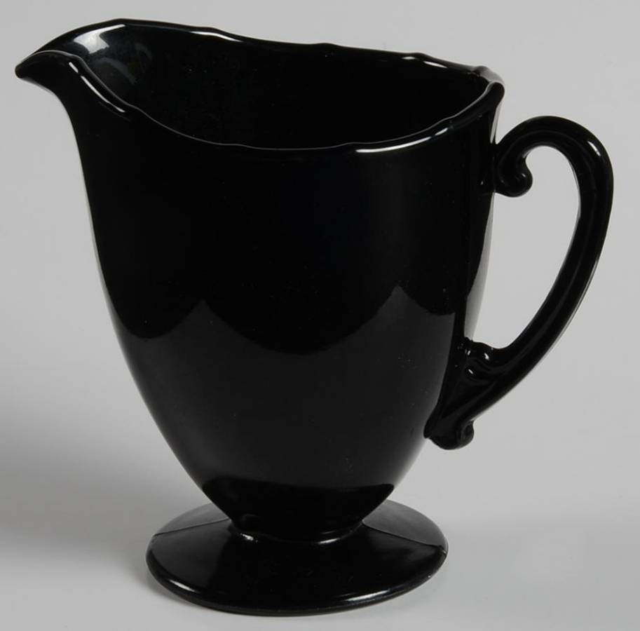 34-Black Creamer by New Martinsville-1