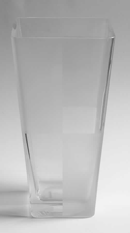 Frost Block (Clear) 12" Flared Vase by Nautica-1
