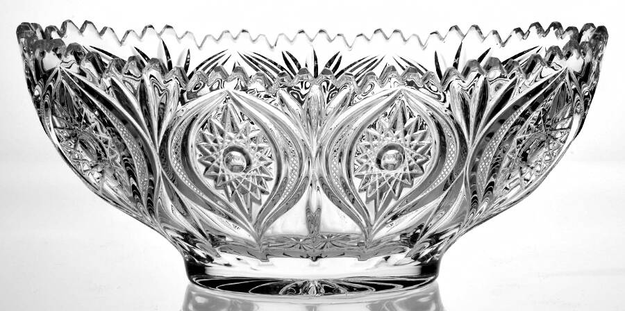 Florenz 10" Oval Bowl by Nachtmann-1