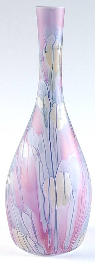 Rueven Wine Decanter No Stopper by Nouveau Art Glass -1